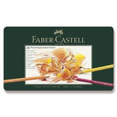 Faber-Castell Barvice Polychromos v pločevinasti škatli, 36 barv