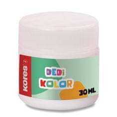 Kores Barve za prste DEDI KOLOR, 6 barv