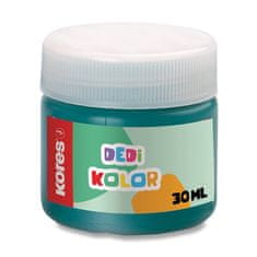 Kores Barve za prste DEDI KOLOR, 6 barv