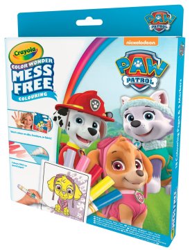 UNBRANDED Crayola Color Wonder Set za barvanje Paw Patrol