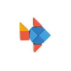 UNBRANDED Geomag Magicube živali 9 kosov 