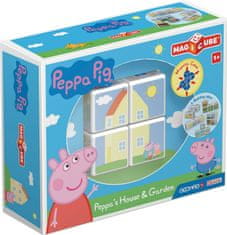 UNBRANDED Geomag Magicube Peppas House 3 kos 