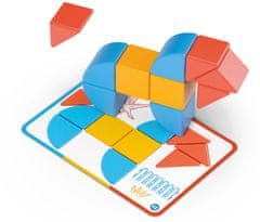 UNBRANDED Geomag Magicube gradniki in karte 16 kosov 