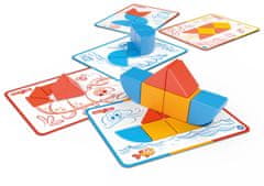 UNBRANDED Geomag Magicube gradniki in karte 16 kosov 