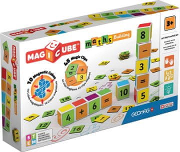 UNBRANDED Geomag Magicube matematična zgradba 55 kosov