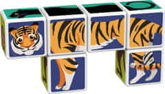 UNBRANDED Geomag Magicube Jungle Animals 9 Osaa 