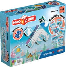 UNBRANDED Geomag Magicube morske živali 11 kosov 