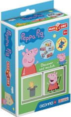 UNBRANDED Geomag Magicube Pujsa Peppa Odkrij in poveži 2 kosa 