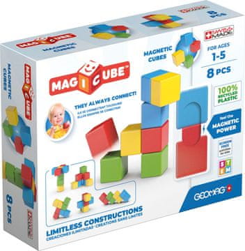 UNBRANDED Geomag Magicube Crystal 8 kosov
