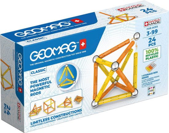Geomag Gradbeni set Geomag Classic 24 kosov