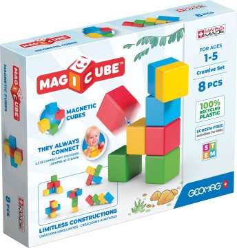 UNBRANDED Geomag Magicube gradniki 8 kosov