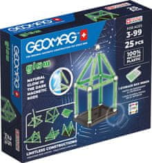 Geomag Geomag Glow gradbeni set 25 kosov 
