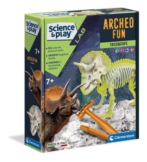 Clementoni Dig Line Triceratops