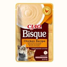 Inaba Cat Churu Bisque, kremna juha s piščancem - 40 g