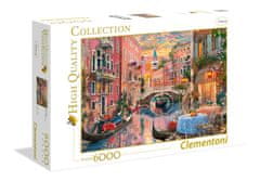 Clementoni Puzzle 6000 kosov Venice Evening Sunset 