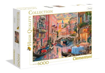 UNBRANDED Puzzle 6000 kosov Venice Evening Sunset