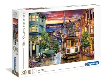 UNBRANDED Clementoni Puzzle 3000 / San Francisco