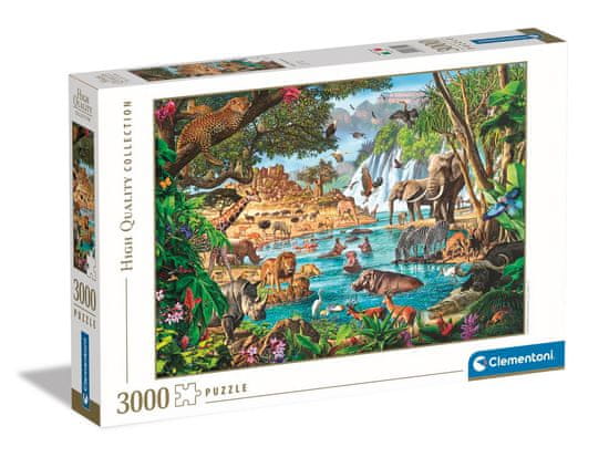 Clementoni Clementoni Puzzle 3000 / Afriška vodna luknja