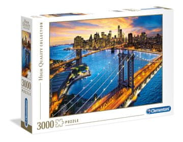 UNBRANDED Clementoni Puzzle 3000 / New York