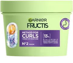 Vlažilna maska za suhe valovite in kodraste lase Curls Method (maska) 370 ml