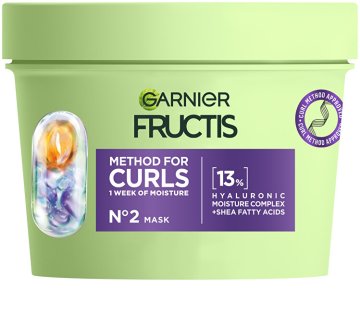 Vlažilna maska za suhe valovite in kodraste lase Curls Method (maska) 370 ml