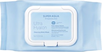 MISSHA Super Aqua Ultra Hyalon čistilna voda za čiščenje 30 kosov