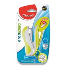 Maped Stapler Ergologic Pocket št. 10 za 15 listov, blister, mešanica barv