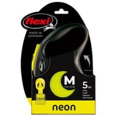 Croci FLEXI Neon New M povodec 5m/25kg neon