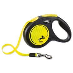 Croci FLEXI Neon New M povodec 5m/25kg neon