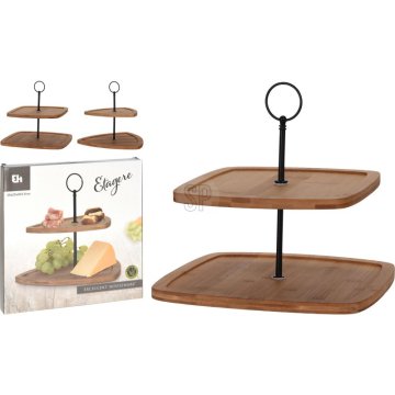 Leseni izvlečni stroj 2 nivoja kvadratni 23,5 cm KO-170490960ctve