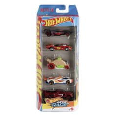 Hot Wheels 5 kosov tematskih angleških dirkalnikov JDR20