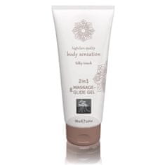 Shiatsu Masažni gel in lubrikant Silky Touch, 200 ml