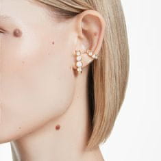 Swarovski Bleščeči pozlačeni komplet uhanov Imber 5711482