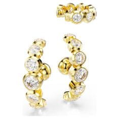 Swarovski Bleščeči pozlačeni komplet uhanov Imber 5711482
