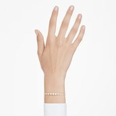 Swarovski Pozlačena zapestnica s prozornimi kristali Tennis Imber 5705450