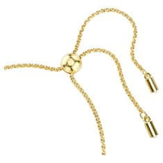Swarovski Pozlačena zapestnica s prozornimi kristali Tennis Imber 5705450