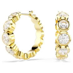 Swarovski Modni pozlačeni obročasti uhani Imber 5711483