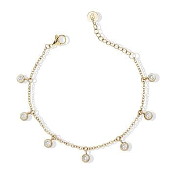 Liu.Jo Pozlačen gležnjar s kristali LJ2842