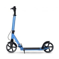Zložljivi skiro MOVINO City Comfort, črn – Blue Edition H-125-MO