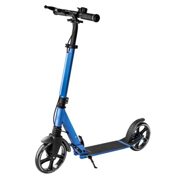 Movino Zložljivi skiro MOVINO City Comfort, črn – Blue Edition H-125-MO