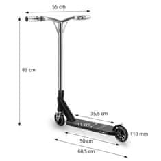 Freestyle skiro MOVINO Stunt X-Core, Black Mission H-148