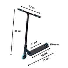 Freestyle skiro MOVINO Stunt SLAVE, Light Blue H-179-MO