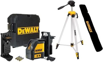 DeWalt KRIŽNO LINIJSKI LASER RDEČ V KOVČKU SET DW088K+DE0881T