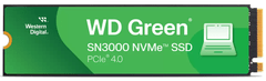 WD Green SSD disk, 2 TB, SN3000 NVMe, zelen (WDS200T4G0E)