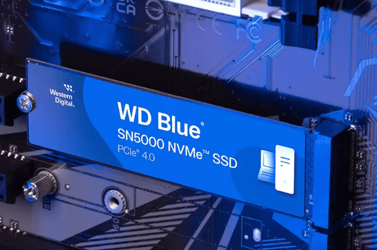SanDisk Blue SSD disk, 1 TB, SN5000 NVMe (WDS100T4B0E) | mimovrste