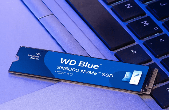 SanDisk Blue SSD disk, 1 TB, SN5000 NVMe (WDS100T4B0E) | mimovrste