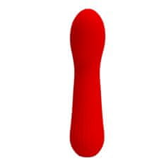 PRETTY LOVE Faun polnilna vibrator škrlatno rdeča