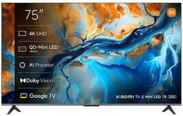 Xiaomi TV S mini LED 75 (2025) televizor, 190 cm (75), 4K UHD, QD MINI LED (L75MA-SPLEU)