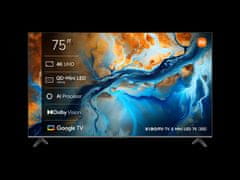 Xiaomi TV S mini LED 75 (2025) televizor, 190 cm (75), 4K UHD, QD MINI LED (L75MA-SPLEU)