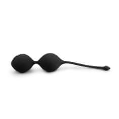 Lovetoy iWizz Luna Kegel ball silikonske keglove kroglice črna